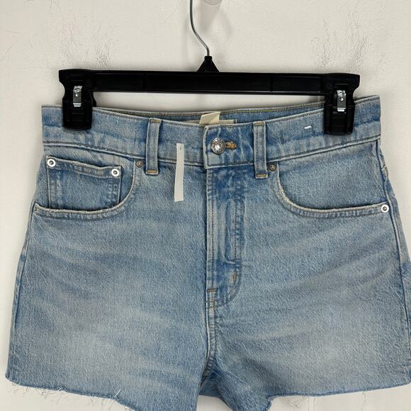 Madewell The Perfect Vintage Jean Short Foster Wash Blue Comfort Stretch 25 NWT - Picture 7 of 12